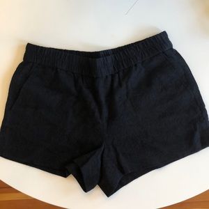 J.Crew Factory Jacquard Black Shorts Size 6